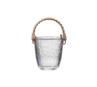 Enfriador de vino aislado de champán del cubo de hielo, Cubo de hielo pequeño for fiesta, cubo fruta vidrio portátil alta gama, vaso for cubos, bañera for bebidas vino y