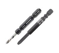 ENGINEER TDZ-430 - Juego de extracción de tornillos con broca izquierda para tornillos dañados M4 / T15