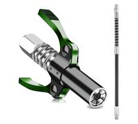 Engrasadora Manual, Engrasadores de Alta Presión Acoplador G de Doble Mango para Cartucho Grasa de Engrase con Manguera de 30 cm, para Todo Tipo de Prensas de Engrase