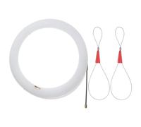 Enhebrador de Cables Eléctricos de Nailon y Cobre, 20 M | Herramienta Flexible con Cabeza de Paso Fácil, para Electricistas y Técnicos, Incluye Sujetador