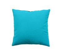 Enjoy Home Disfrute Inicio Cojín 40 x 40, 400 g de la Turquesa de algodón