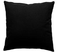 Enjoy Home Disfrute Inicio Cojín 60 x 60, 720g de algodón Negro
