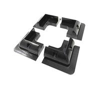 enjoy solar ABS 4 piezas sujeción esquina sujeción spoiler soporte módulo solar en negro, ideal para autocaravanas caravanas barco