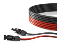 enjoy solar cable de conexión profesional de 6mm² cable de conexión del módulo solar al regulador de carga solar 5m