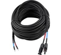 enjoy solar® Cable solar de 20 metros, 4 mm², con conectores solares, para conexión entre el módulo y el regulador de carga, con 0% de IVA.