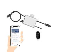 Enjoy Solar Deye-Microinversor CC 20-60V a CA 220-230V, módulo WiFi Integrado Tipo de protección IP67, Ideal para centrales eléctricas de Balcones y Sistemas Mini fotovoltaicos (Sun300G3-Eu-230 Set)