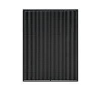enjoy solar® Módulo Solar Monocristalino Bifacial 150W 36V, celdas de 182mm - ideal para placa de balcón, caseta de jardín, cocheras, tejados de garaje (para sistema fotovoltaico de 24V)