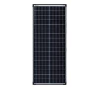 enjoy solar® Panel Solar Monocristalino 80W 12V, células solares de 182mm, 10 busbars - Ideal para autocaravanas, instalaciones en balcones, casas de jardín y embarcaciones
