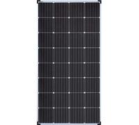 enjoy solar® Panel solar monocristalino, módulo solar de 190W y 12V (marco plateado), con células PERC de 166 mm, 0% de IVA.
