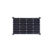 Enjoy Solar PERC Mono 50W 12V Módulo Solar Módulo Fotovoltaico, 166mm*166mm Célula Solar Monocristalina con 9 barras colectoras, Ideal para Autocaravana, Vivienda de Jardín, Barco