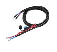 Enjoyolar Cable de batería de 6mm² Controlador de carga solar y batería con fusible Ojales de anillo M8 (15A 6mm² M8)