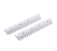 enjoysolar® ABS soporte de módulo solar spoiler de retención especial para autocaravanas Caraven Boot (juego de 2 spoilers de retención 550mm)