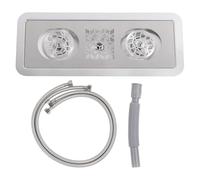 Enjuagadora de jarras, fregadero de lavado de alta presión de múltiples ángulos integrado de acero inoxidable, lavadora de vasos de vidrio para el hogar, cocina, cafetería,