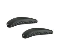 ENmrfvkz Fundas de Spandex para reposabrazos de Oficina, 4 Unidades de Guantes Agarre for reposabrazos Silla Oficina Cuero Multicolor, Cubierta elástica(Schwarz)