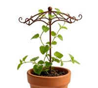 Enrejado De Jardín Vintage Soporte para Plantas Trepadoras En Forma De | Celosía Floral Exterior Hogar exterior patio trasero porche terraza balcón arriate