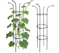 Enrejado para paraguas - Establo vertical antioxidante para condiciones climáticas estables, jaula de soporte para obelisco vertical, establo para vegetación trepadora, estructura de expansión de fi