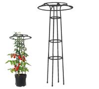 Enrejado para Plantas Torre Trepadora en Forma de Paraguas para Flores | Enrejado de Soporte para Flores Adecuado para Patio Trasero, Patio, Balcón, Jardín, Terraza, Valla y Bancal Elevado