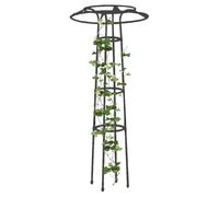 Enrejado para Plantas Torre Trepadora en Forma de Paraguas para Flores | Enrejado de Soporte para Flores Adecuado para Patio Trasero, Patio, Balcón, Jardín, Terraza, Valla y Bancal Elevado