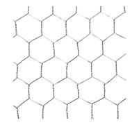 Enrejado triple torsion galvanizado 50mt - 41 X 0,8 mm (1 m)