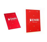 Enri 400032069 - Pack de 5 blocs de notas grapados de tapa blanda, A4 + Pack de 10 blocs de notas grapados de tapa blanda, A6
