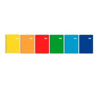 Enri Cuaderno Espiral 4º 80H 60 gr 1 L-ínea C-M Tapa Blanda C-Surtidos (Set de 10) (Set de 10)