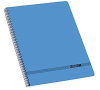 Enri Oficina 100430027 - Pack de 10 cuadernos espiral tapa blanda, 4º
