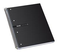 Enri Status - Pack de 5 cuadernos espiral microperforados, tapa extradura, A4+