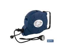 Enrollacables Automático con Soporte para Pared | 16 Metros | Cofan