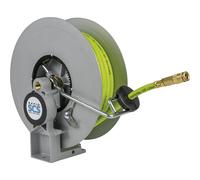 Enrollador de mangueras manguera flexible con freno