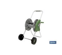 COFAN - Enrollador de Manguera con Ruedas | Carro de manguera portátil | Fácil y cómodo de transportar