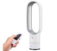 ENSDIEPLS Ventilador de torre refrigerante, Ventilador de torre sin aspas, 16/22 pulgadas, multicolor, 10 velocidades, temporizador de 9 horas, 90 oscilaciones