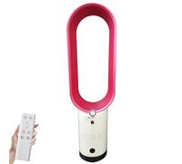 ENSDIEPLS Ventilador de torre refrigerante, Ventilador de torre sin aspas, 16/22 pulgadas, multicolor, 10 velocidades, temporizador de 9 horas, 90 oscilaciones