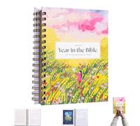 enseak A Beautiful Year In The Bible The 52-W ible Study for Women,a Beautiful Year In The Bible Study, Christian Bible Studying Guide Notebook, Inspirational Reading Plan