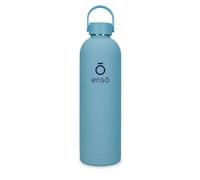 Enso Annie Botella de Acero Inoxidable Azul 7x26,5x7 cms Acero Inoxidable