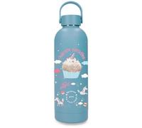 Enso Unicorn Paradise Botella de Acero Inoxidable Azul 7,4x23,5x7,4 cms