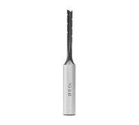 ENT 25451 Broca de fresado de agujero largo, vástago (S) de 13 mm, Ø 6 mm, longitud útil (NL) de 50 mm, longitud total (GL) de 105 mm, SL 50 mm, rotación a la derecha, diseño recto