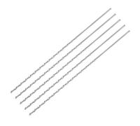 ENT 50443 Broca de madera de espiral Ø 3 mm en paquete de 5 unidades, extra larga de 200 mm, HSS-G, con punta de centrado y cortador preliminar, D 3 x NL 135 x GL 200 mm, vástago cilíndrico