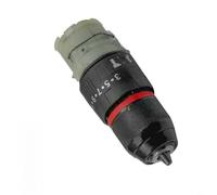 Entgoinggo - Taladro de mandril de metal de 10 mm, montaje de 3 modos, para herramientas eléctricas de 16,8 V y 21 V, motor cepillado y sin escobillas, para destornillador de impacto, pieza de