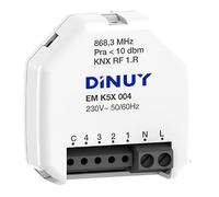 Entrada binaria/analogica KNX-RF 4canalesDINUY EM K5X 004