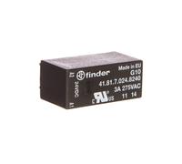 Entrada relé miniatura 24V DC 3A 240V AC 41.81.7.024.8240