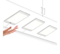 ENUOTEK Lámparas Panel LED Bajo Muebles Cocina 5W 4000K 3 Lámparas