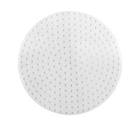 Enwye Almohadilla de silicona gruesa reutilizable de 18 cm para olla arrocera - Tapete redondo antiadherente para vaporera