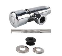 Enwye Válvula de Descarga Manual para urinario de aleación de Zinc. Kit de botón de válvula de Descarga con retardo Manual para inodoros y urinarios.