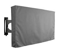 EnxJire Funda TV Exterior Cubierta de TV for exteriores, carcasa for, cubierta protectora impermeable Universal for for las cuatro estaciones, for for(Grey,70x75inchTV)
