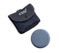 ENZO ENGLAND Puck Stone - Hacha afiladora de cuchillos 2 en 1 | Bolsa de almacenamiento multiusos de doble grano para afilador de piedra de agua