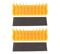 EOJDDPA 2PCS Organizador de Llaves ABS Ahorro de Espacio Soporte Multifuncional para Llaves de 10 Ranuras para alicates Trinquetes Tijeras Destornilladores Almacenamiento para cajón de