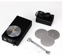 Eoweiot Afilador de Cuchillos eléctrico, máquina pulidora/afiladora de Herramientas de Tallado, con muelas abrasivas de Diamante, Velocidad Ajustable. (Plug)