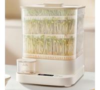 Eoweiot Máquina para germinar Semillas, Kit de Cultivo automático con Control Inteligente de 3, Modos estacionales para rábanos y Otros brotes para jardinería doméstica.