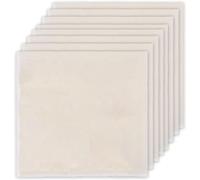 Epdpekc 20 Paños de Queso Reutilizables para Colar, 20x20 Pulgadas con Dobladillo de Queso Orgánico, para Cocinar Café, Hornear