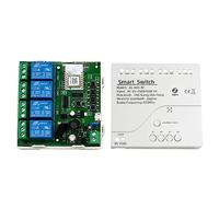 Epdpekc 4CH Tuya Zigbee Smart Switch Module 85-250V Relay Smart Home Control Remoto Funciona con Gateway para Home